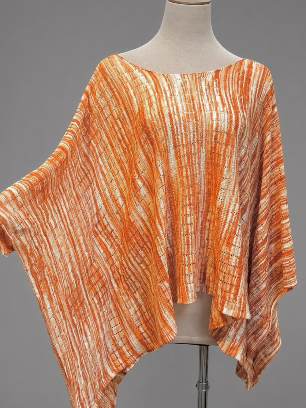 Vintage Gypsy Cold Shoulder Batwing Shirt Top